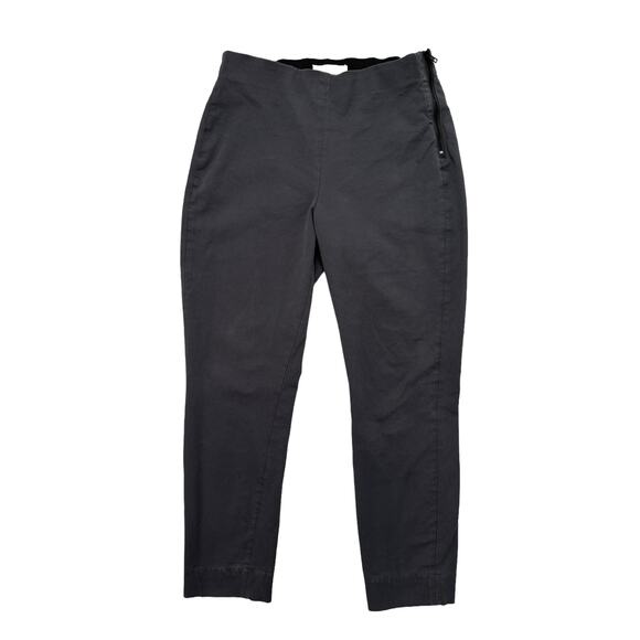 Everlane Pants - EVERLANE The Bi-Stretch Work Pant in Graphite Gray Size 6 Side Zip Slim Straight